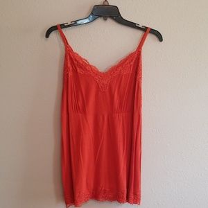 Pumpkin Orange Cami Tank Top